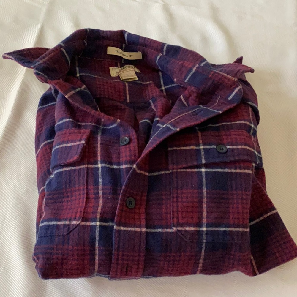 LL Bean chamois shirt